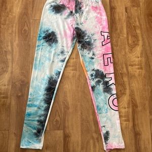 AEROPOSTALE💫 Girls Tie-Dyed Logo Leggings